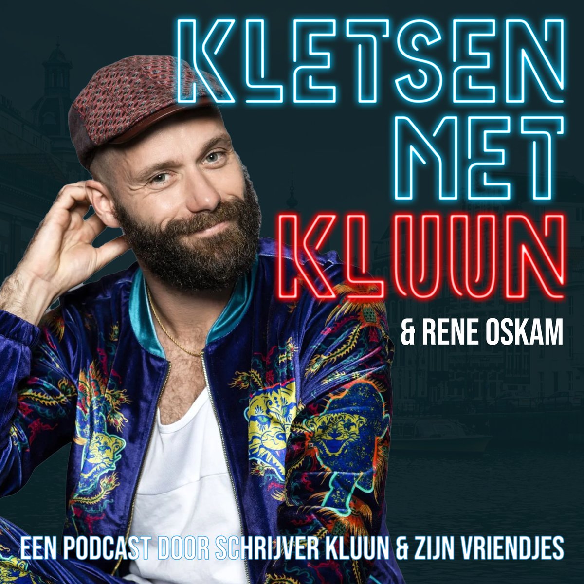 Rene Oskam. Ik hoorde voor het eerst van hem toen iemand op een verjaardag een van zijn bundels cadeau gaf. Ik klets met hem over creativiteit, dichten en zure reacties in mijn podcast 'Kletsen met Kluun' 🙏 open.spotify.com/episode/0eXMcp…