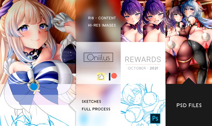 While you wait.
October rewards are now available in my Patreon and Fanbox.
You can get a exclusive content there

Patreon  >> https://t.co/NBVhi119Cw
Fanbox >> https://t.co/kn11TkPllL 