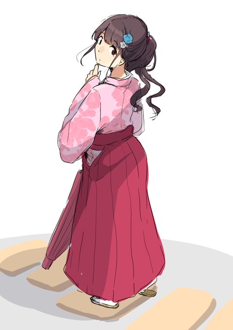 本日のワンドロ【袴】
#みなーと 