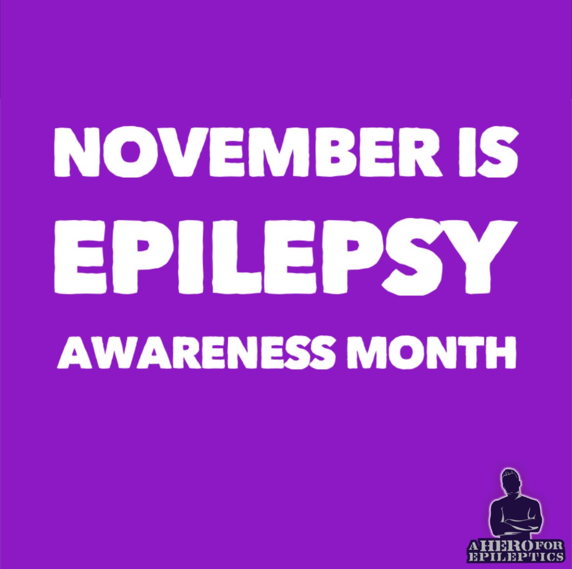 EpilepticsHero's tweet photo. Raise awareness for #Epilepsy #november #epilepsyawareness 🧠 💜
Make a donation today to support #AHFE
https://t.co/l5mIbm6puh https://t.co/TSIqUstTex