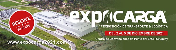 Amigos y colegas del Uruguay, tengo la suerte de haber sido invitado a Expocarga en Punta del Este, para impartir mi conferencia:

El Paradigma de la Innovación en logística
 ¡ Nos vemos del 2 al 5 de Diciembre 2021 !
expocarga2021.com
<a href="/TranspCarretero/">Transporte Carretero</a>