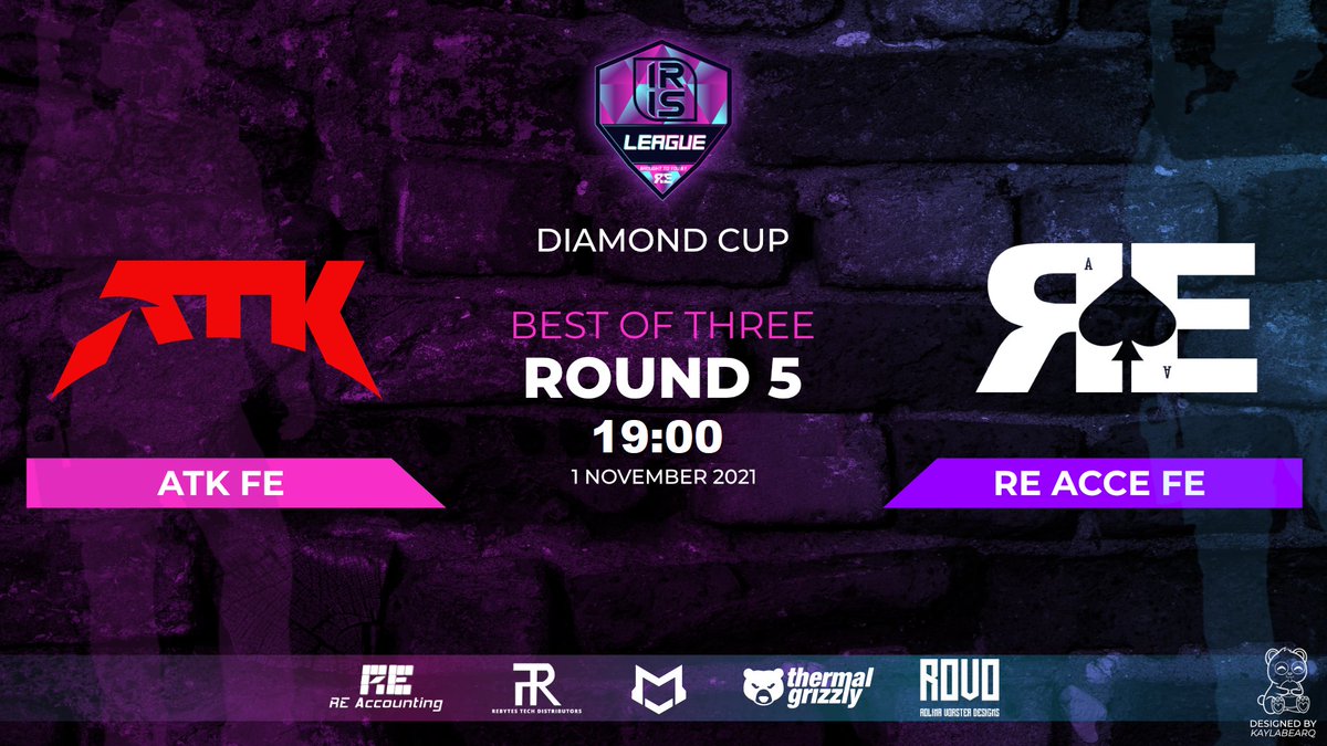 re_acce's tweet photo. Last round of the Iris League Diamond Cup Tonight at 7pm!
Tune in to support @ATK vs @re_acce in action! After this we will know who advances to the Semi-Finals!
Stream link: https://t.co/AT1W6Dt2hN
#iris #femalecsgo #reacce #girlpower #SAesports #csgo https://t.co/ER2tLkGCHt