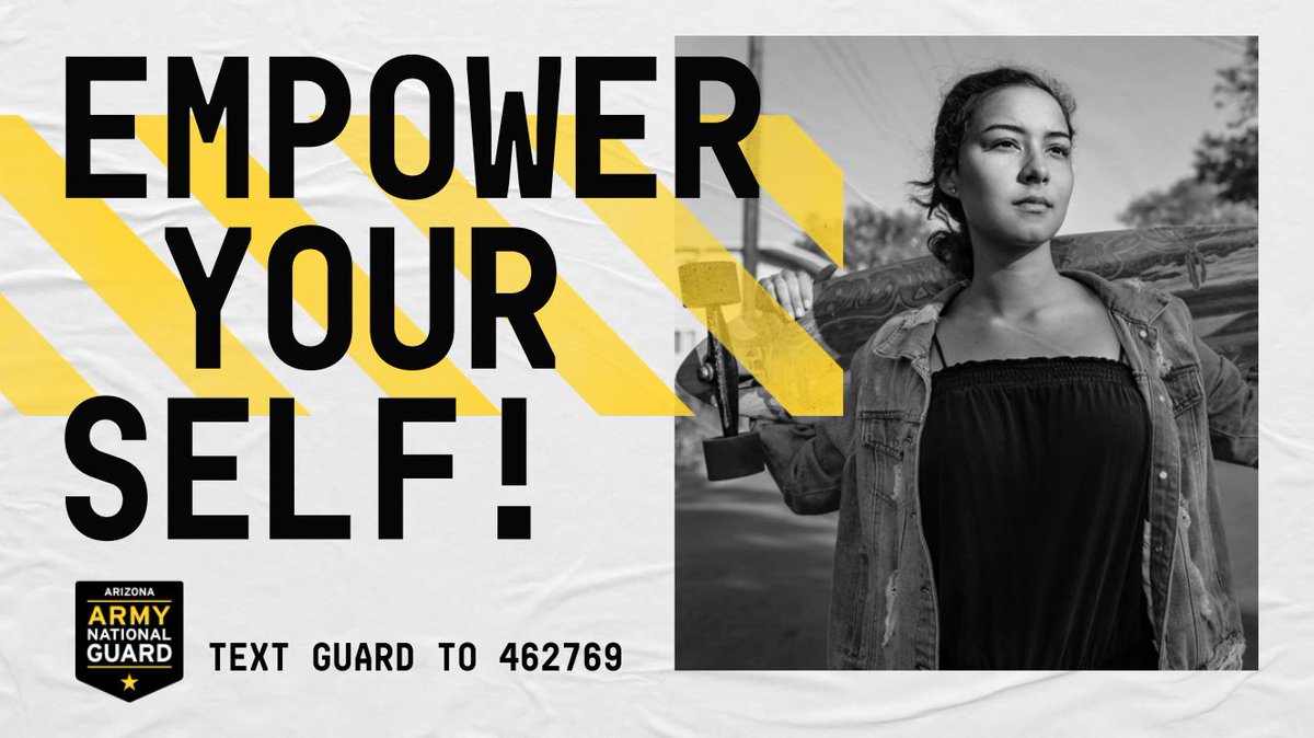 With <a href="/AZNationalGuard/">Pmakerney@aol.com</a> earn competitive pay, tuition assistance, &amp; more future-building benefits as you make a difference in your community &amp; experience the adventure of a lifetime. 

Find your calling >>> bit.ly/AZNGrecruiting

#Sponsor #GridironFridayNight #AZNGteam
