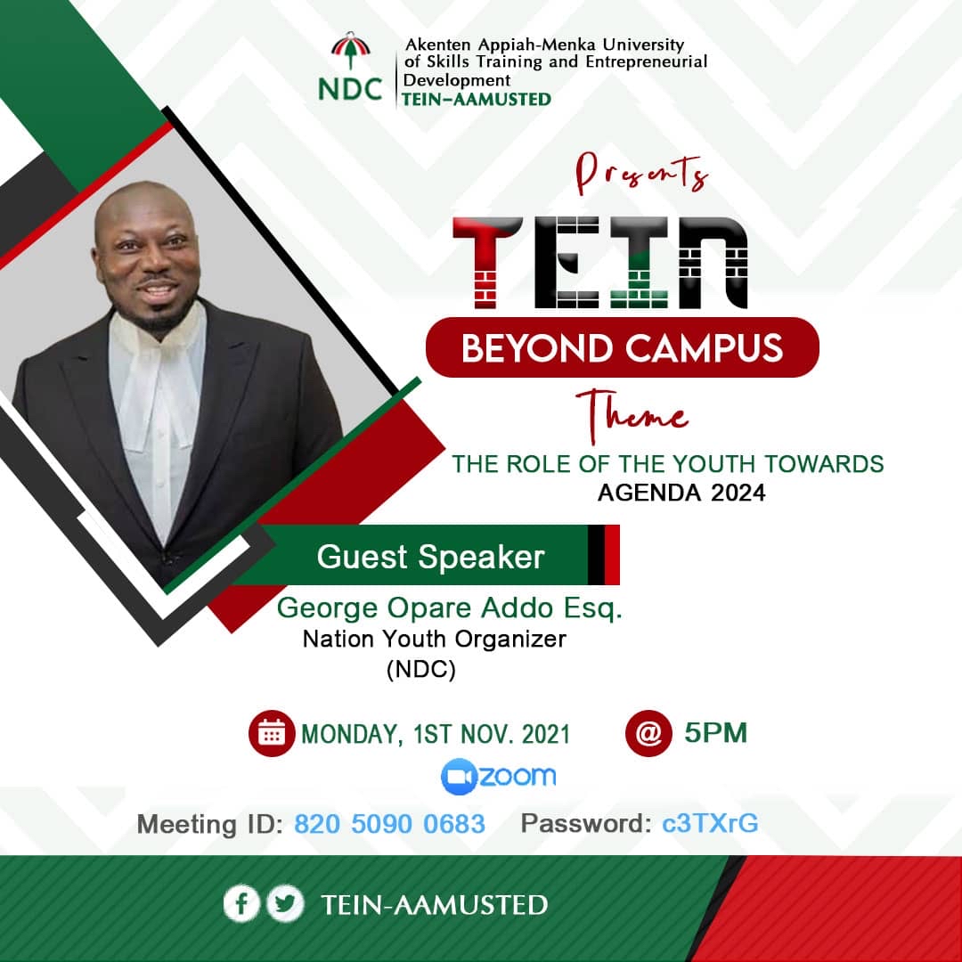 georgeoaddo's tweet photo. Kindly make time to join us! Two hours more to the event. #YouthPower https://t.co/EpvHHYPmQ1