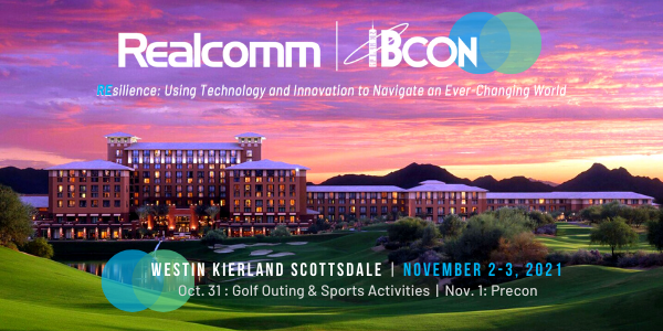 RealcommEvents's tweet photo. It feels good to be back in person! Welcome to the 23rd annual #Realcomm21 #IBcon21 Conference. We're kicking off 3 days of learning and networking in Scottsdale, AZ. It's not too late to register or visit our virtual exhibit floor and #RealcommLive on https://t.co/axzJZ9lw0M! https://t.co/ZBMci5bRws