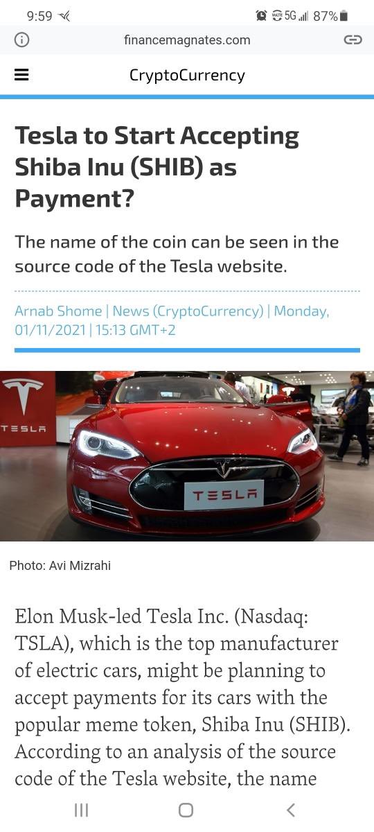 chrismeditz's tweet photo. @elonmusk @Tesla 

#shibainu #ShibaArmy #shiba https://t.co/a1XEOu6RKT