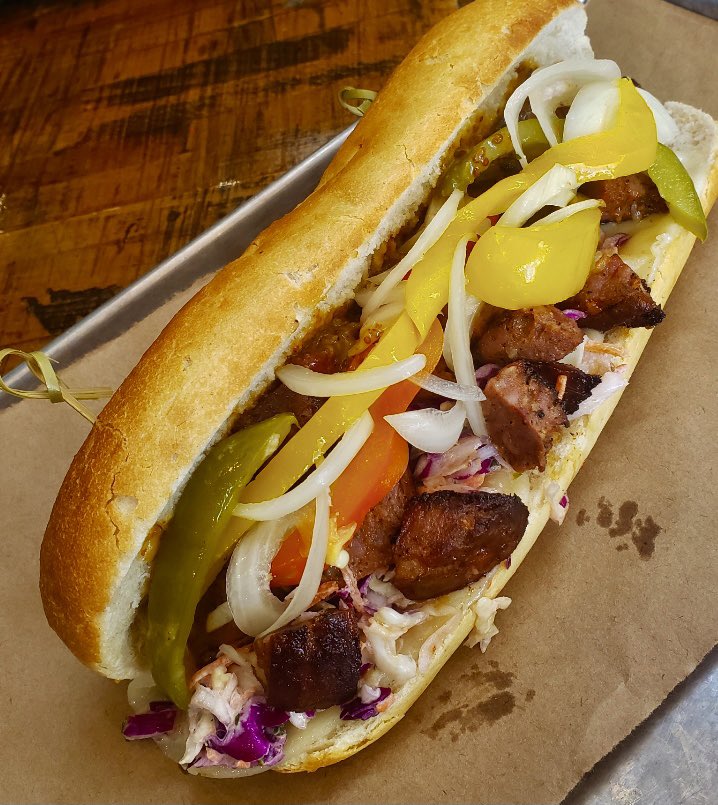 Andouille Sausage Sandwich