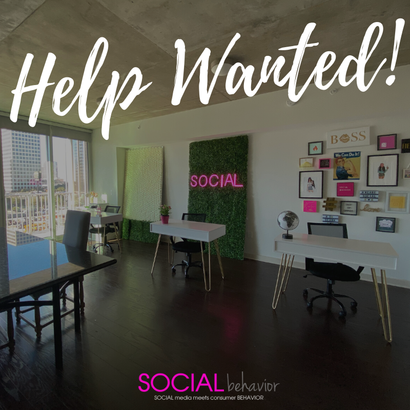 SocialBehavior_'s tweet photo. ✨INTERN WANTED!✨ Social Behavior is looking for a part-time Content Intern!
Now's a great time to join our growing Social Media Team!
The ideal candidate is social media savvy and passionate about Content Marketing.
Please email resumes and/or interest to info@socialbehavio https://t.co/B1pgPyCUS8