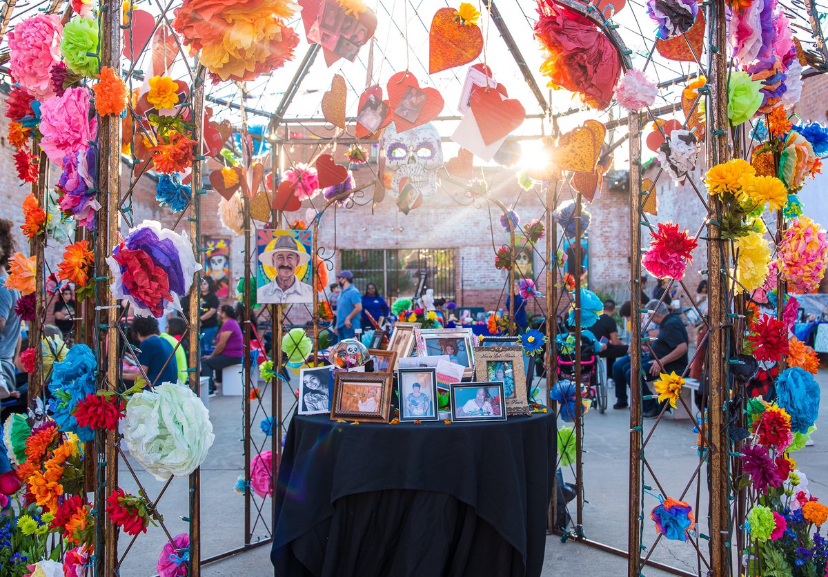 discoverwftx's tweet photo. Los Muertos WF was filled with love from our community this past weekend ❤️ https://t.co/EFqYsbCNX8