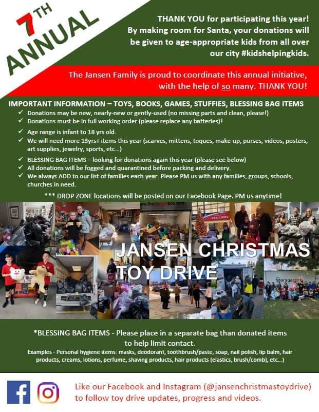 JansenToyDrive's tweet photo. The 2021 Jansen Christmas Toy Drive is officially underway! We are very excited for the 7th year of this campaign. The Storage Boxes are waiting to be filled. 

#payitforward #kidshelpingkids #communitysupport #500kids #ldnont #londonontario #ldnontario https://t.co/r8HtdFH9pb