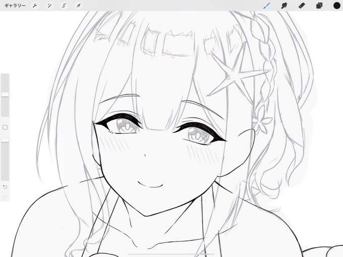 ちゃんと千雪の顔 