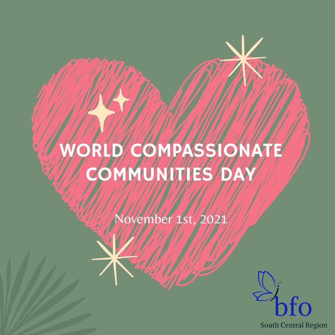 Keeping the conversation going around compassionate communities and palliative care, end-of-life care, and bereavement support.
#WorldCCDay 
#CaringCulture
#compassion
#support