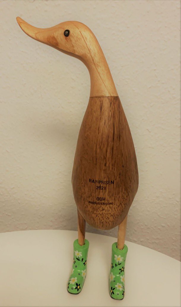 OUHhospital's tweet photo. I dag holdes vores årlige innovationsdag, hvor vi fejrer innovation og de mange medarbejdere, som gør et kæmpe arbejde for at udvikle nye tilbud til patienterne.
Vi kårer også vinderen af RAP-prisen for den bedste nye, implementerede løsning - hør om vinderen i morgen 😉 https://t.co/Z15tGMf9Ig
