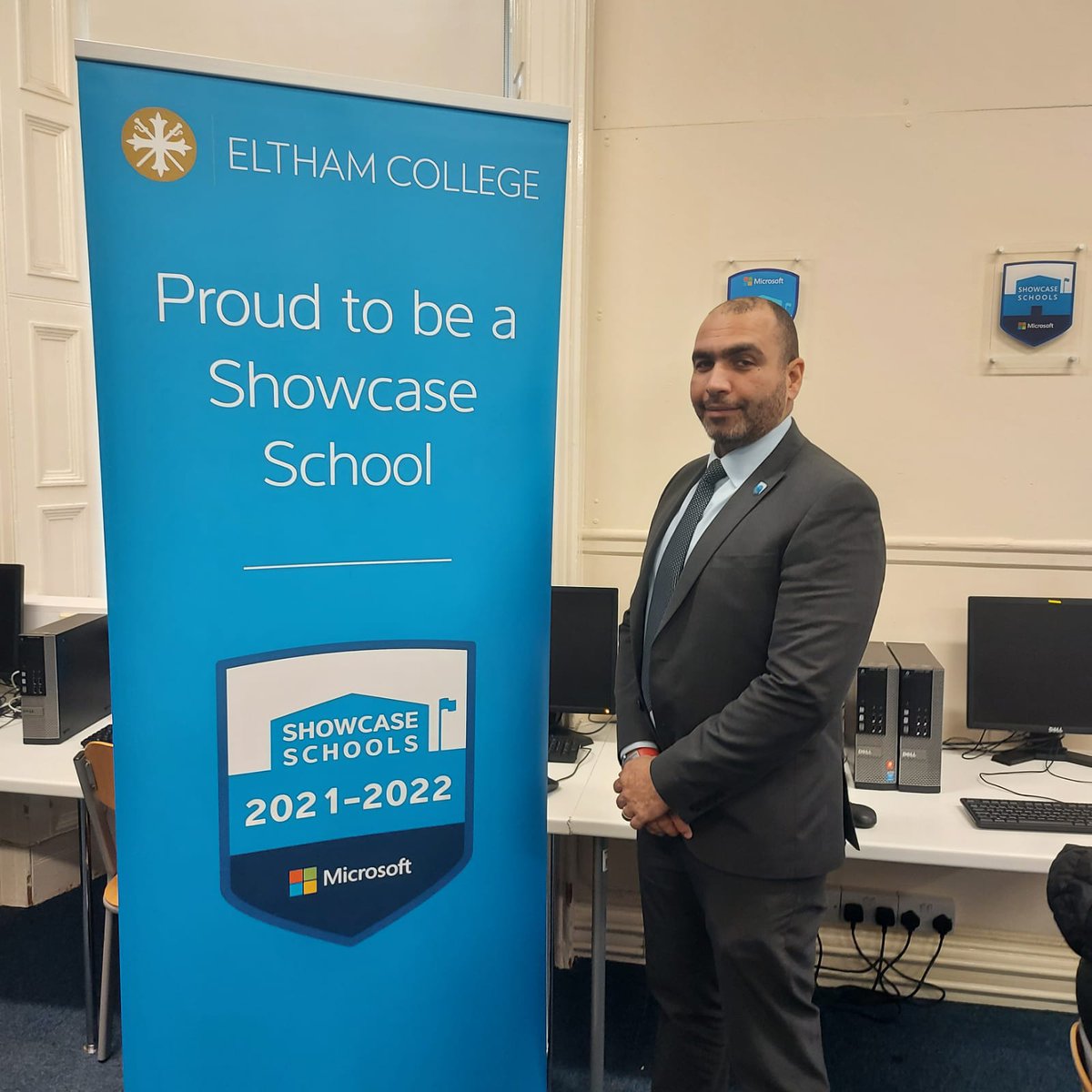 ElthamCollegeUK's tweet photo. We are excited to announce that @ElthamCollege has been recognised as a #MicrosoftShowCaseSchool for a third year, and we have received the prestigious #SecondaryGeographyQualityMarkAward. Read more here: https://t.co/ILgyGF8Uvs @ElthamComputing @MSEducationUK @The_GA https://t.co/vvB8X30YEK