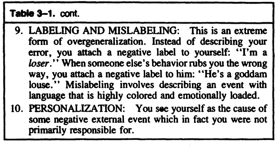 aston_daisy's tweet photo. Learn to label your thoughts here are some common distortions 👇🏿👇🏿👇🏿 https://t.co/5OnchMyJ40