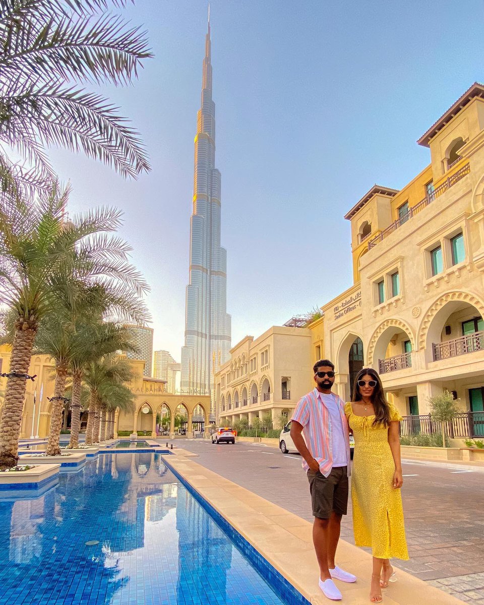 Just us and the tallest building in the world! #BurjKhalifa #NSFootprints See best place to photograph the huge building instagram.com/p/CVsdSPnsJ9z/… #mydubai #unitedarabemirates #dubailife #visitdubai #dubaicity #dubaidiaries #visitdubai #dubaivibes #holidaysdubai #palacedowntown