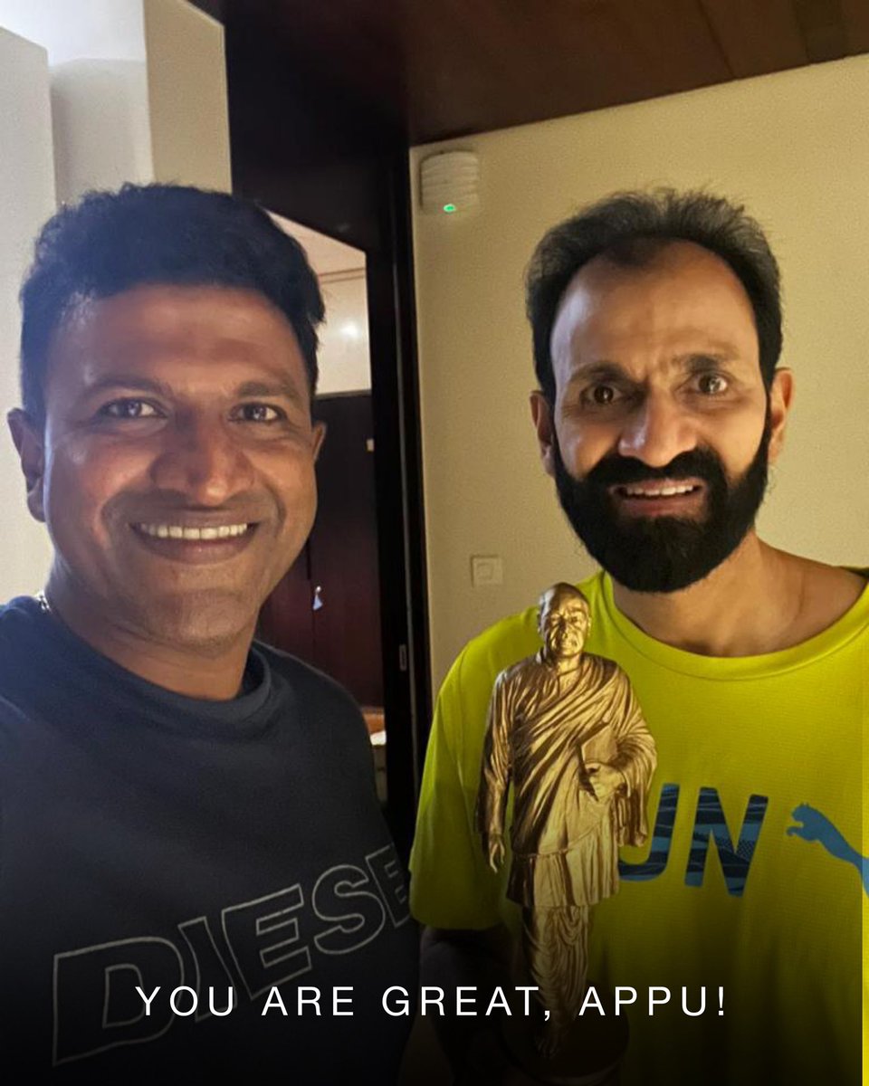 iRaghanna's tweet image. Appu ❤️🙏🏼