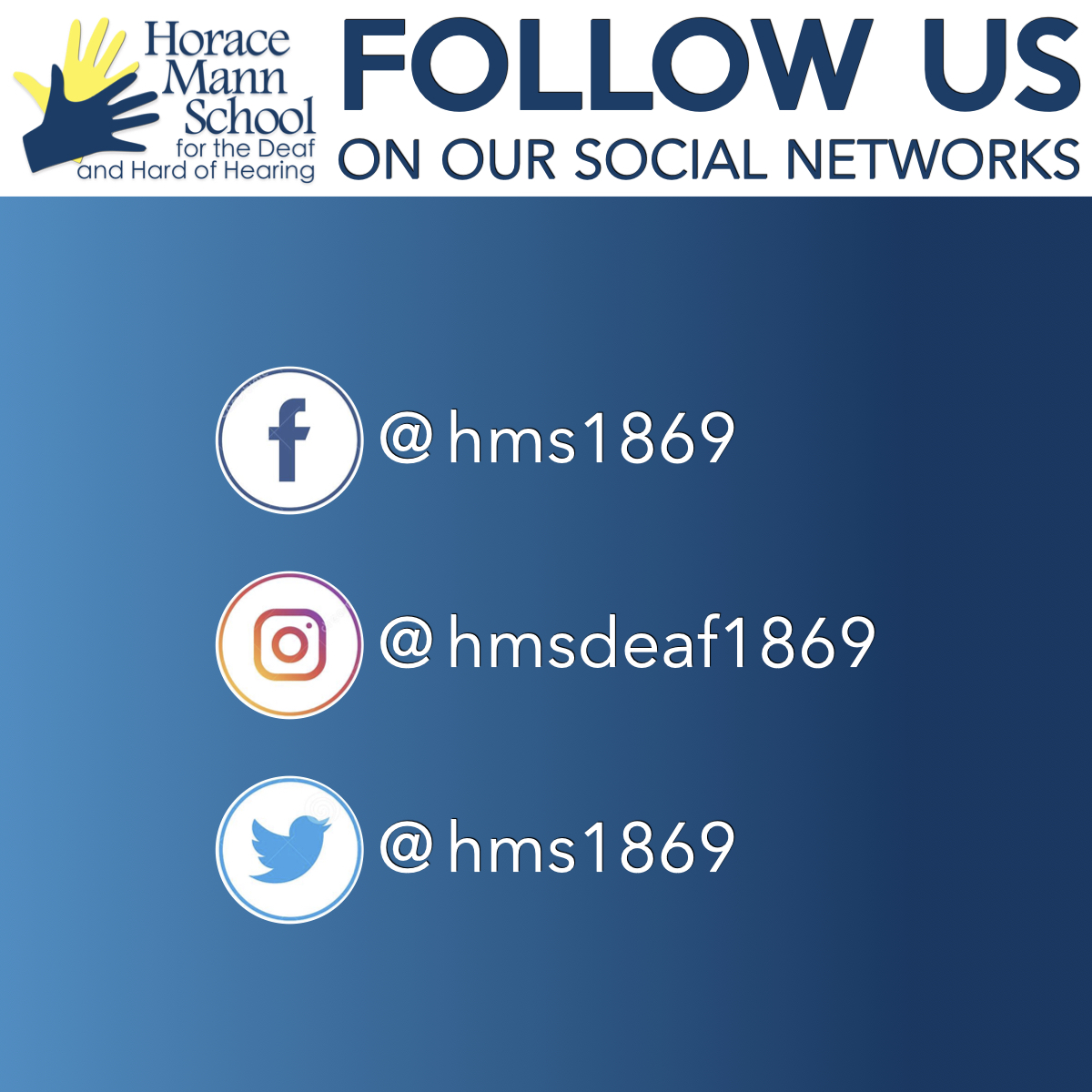Horace Mann School for the Deaf & Hard of Hearing tweet media