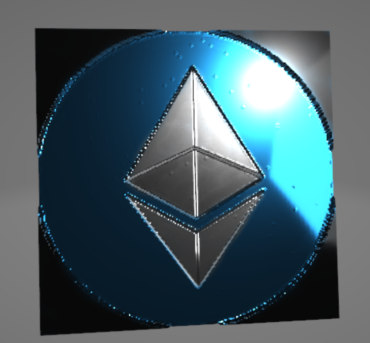 Hey guys !! ethereum logo 3d !! 100 pieces 10 as a gift for you !!!🔷 ✅Follow me!!! ✅💙and RT ✅Tag 10 friends ✅Link your eth address!!!!