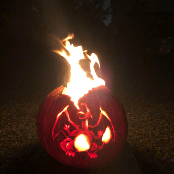 Addgene's tweet photo. The votes are in! Congratulations to Nyla and her fire-breathing Charizard masterpiece! ππ₯ #LifeAtAddgene https://t.co/HnDmxHfT8m