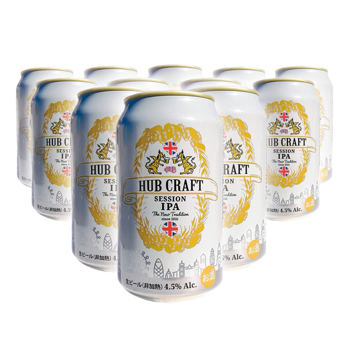 HUBhama5630's tweet photo. HUBの缶ビール出ました🎉🎉🎉
その名も
「HUB CRAFT」

自社のオリジナルビールがいつかコンビニに並ぶ日が来るといいなー^ ^

店舗でも限定で何本か販売しますが、おうちでHUBオリジナルビールをぜひ！！
#おうちHUB

SESSION IPA 350ml 12缶セット  #ecHUB https://t.co/Os9PWJg40G https://t.co/zbZS9V0iMU