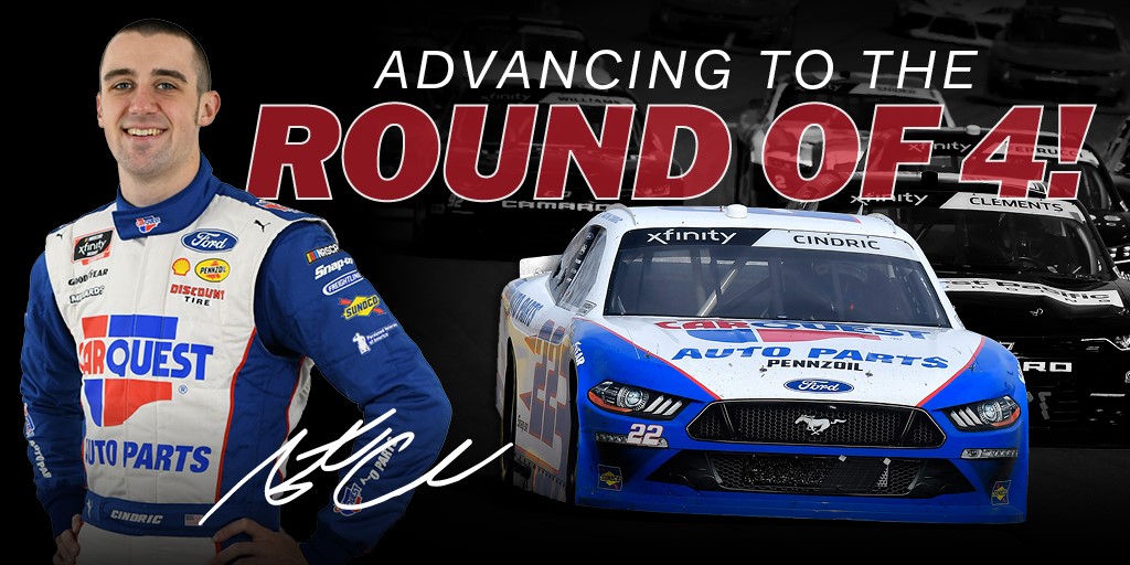 Carquest's tweet photo. Congrats @AustinCindric! He's advancing in the play-offs &amp; you have the chance to win! Quote tweet this tweet tagging @Carquest and use #QuestFor2 #Sweepstakes for your chance to be one of four winners. You have until 11/4/21 at 11:59 p.m. ET. Full rules: https://t.co/0ugP8yOVqM https://t.co/1dXf9jJFEl