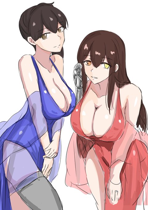 カラーラフと比較も置いときますね
ショールの模様に手間かかった、、、、(見えねーよ) 