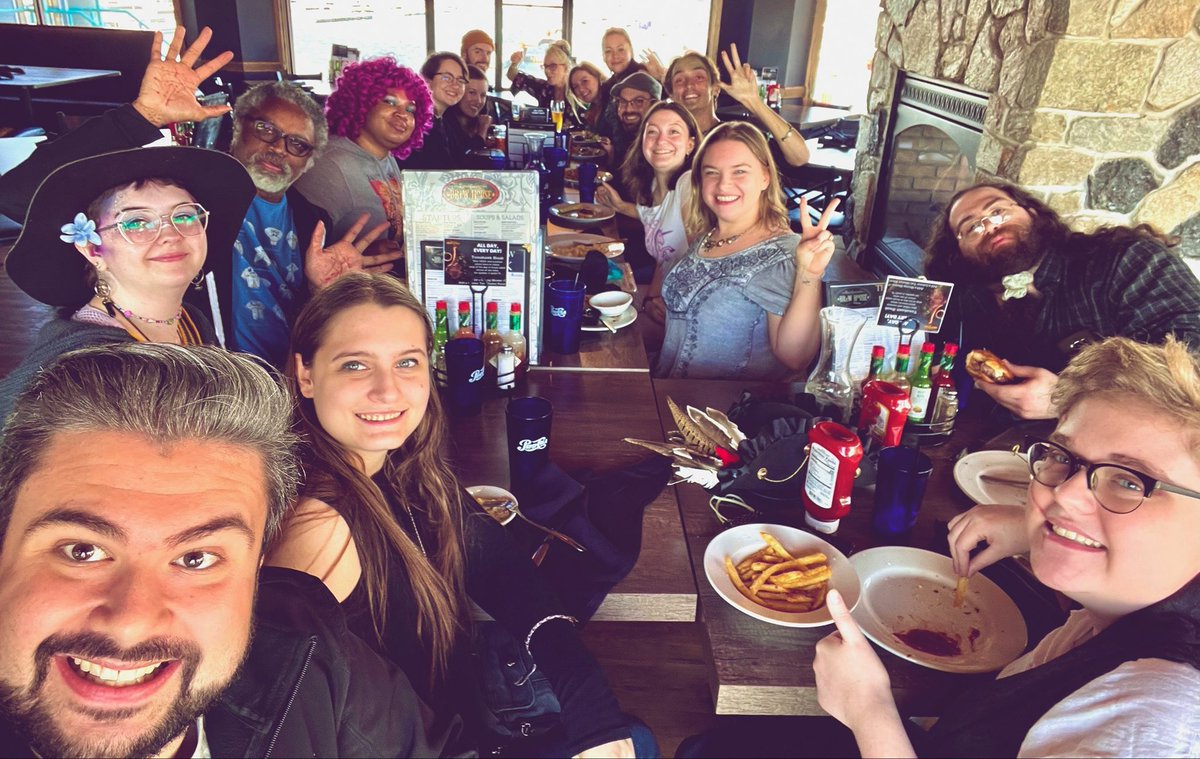 tifkeane's tweet photo. What a magic weekend with @MoonriseLarp and @OtherworldThtre #chroniclesoftherealm is BACK! β€οΈβοΈβ€οΈβοΈβ€οΈ https://t.co/ctK8qR1zrT