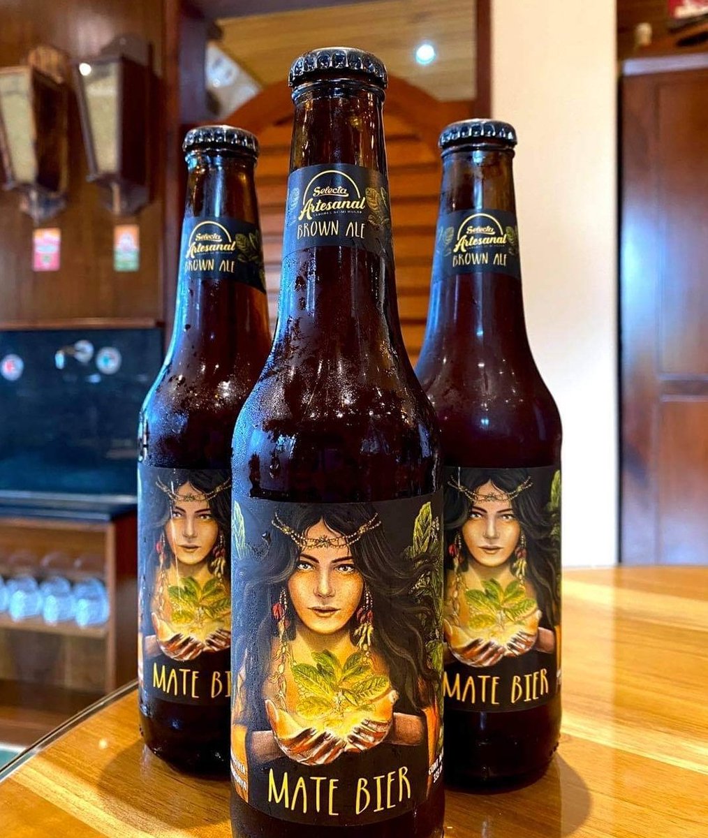 RutaYerbaMate's tweet photo. En la @RutaYerbaMate hay cervezas artesanales de yerba..son..riquísimas..la de #SelectaParaguay en #MateBar #BellaVistaSur y #SanLorenzo y la Cerveza de Erba en #RíoGrandeDoSul #Paraná #StaCatarina #Brasil https://t.co/wiy66qlyvn