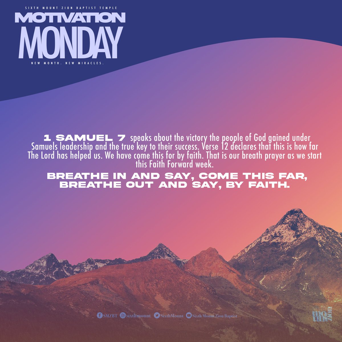 Sixth Mount Zion tweet media