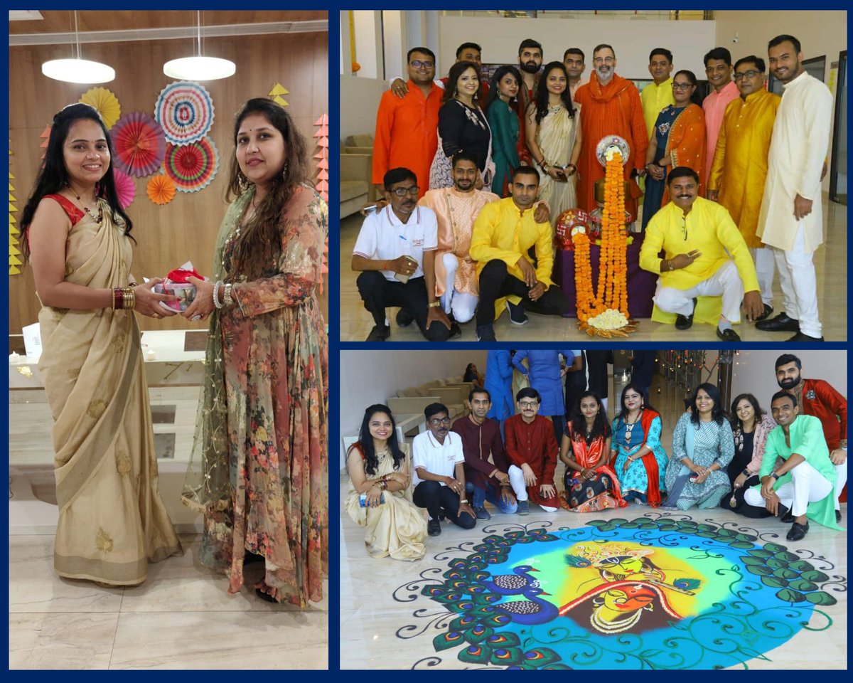 SarineTechLtd's tweet photo. The Diwali celebrations have officially begun at Sarin India in Surat✨
​​Celebrations at Sarin India are always filled with beauty and light, bringing our outstanding team together. We are sending you love and appreciation from the big global Sarine family.

#SarinIndia #Diwali https://t.co/PrpoXpO0OI
