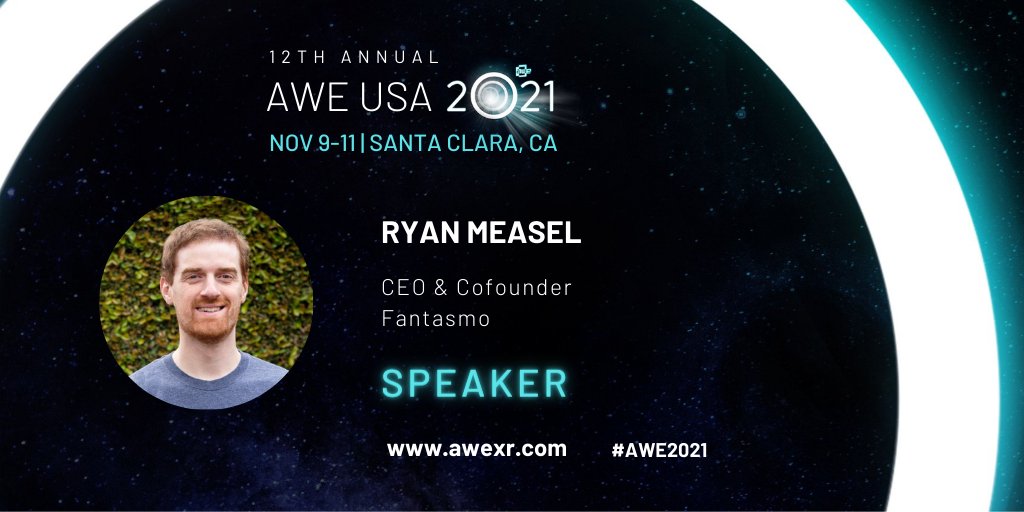 Hasko7 ➡️ AWE 2025 (@sonyahaskins) on Twitter photo Join us in person or virtually Nov 9-11 for the #gaming & #entertainment track <a href="/ARealityEvent/">AWE</a> as <a href="/ryanmeasel/">Ryan Measel</a> talks about creating a #digitaltwin for <a href="/FictioneersLtd/">Fictioneers</a> & <a href="/aardman/">Aardman</a>'s latest location-based #AR experience, Wallace & Gromit: Fix Up The City.
awexr.com/usa-2021 Join us in person or virtually Nov 9-11 for the #gaming & #entertainment track <a href="/ARealityEvent/">AWE</a> as <a href="/ryanmeasel/">Ryan Measel</a> talks about creating a #digitaltwin for <a href="/FictioneersLtd/">Fictioneers</a> & <a href="/aardman/">Aardman</a>'s latest location-based #AR experience, Wallace & Gromit: Fix Up The City.
awexr.com/usa-2021