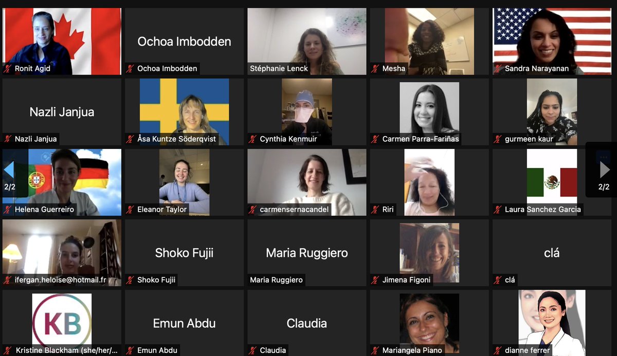 WomenInNeuroIR's tweet photo. Bravo to @LenckStephanie and @AnatHorev for excellent talks on the pathophysiology of IIH and endovascular treatment of IIH. Great to meet @WomenInNeuroIR from across the world for our inaugural WINN Chat. https://t.co/GpDAHL2B9s