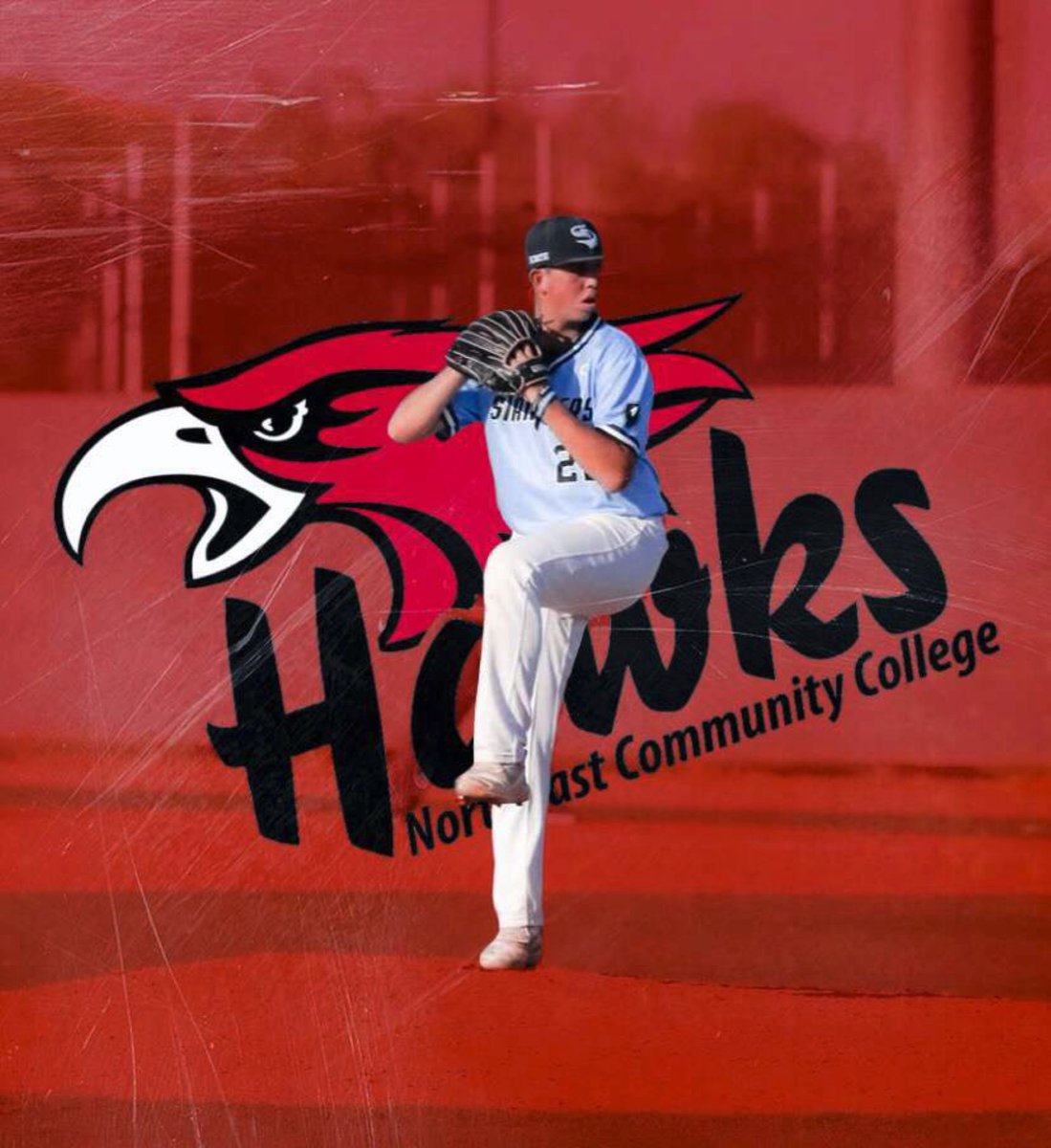 Grod2522's tweet photo. I am extremely excited to announce my commitment to Northeast CC to further my academic and baseball career. I would like to thank my family, coach’s, teammates, and friends.#gohawks @MarcusClapp @SlammersNorth https://t.co/uD2iJsw7Wf
