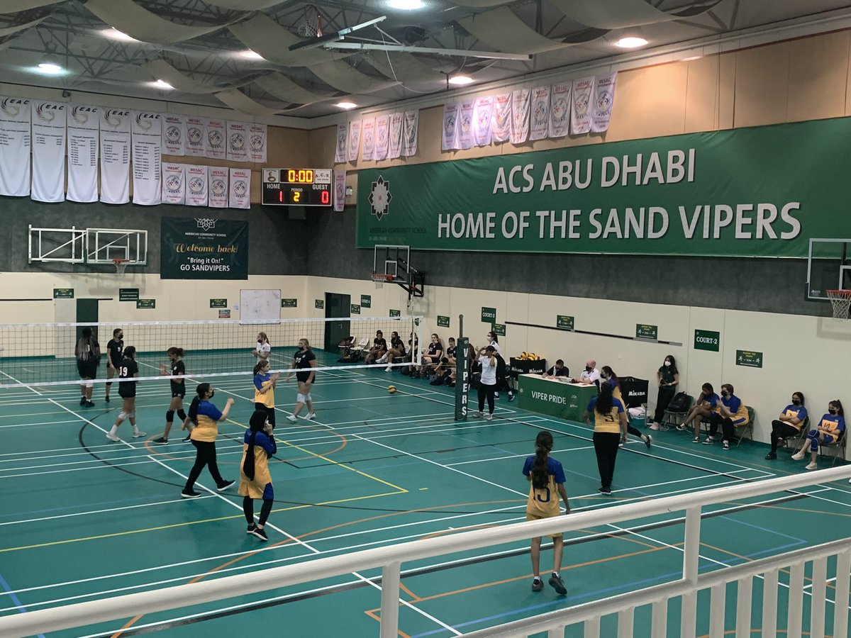 The <a href="/acsabudhabi/">ACS Abu Dhabi</a> gym was full today for the first time since February 2020! Vipers, it was so great to see you in action again!