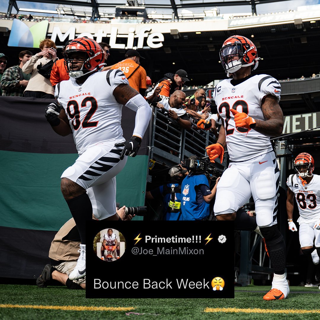 Bengals's tweet photo. On to the next one. https://t.co/2zYTDDiQPG