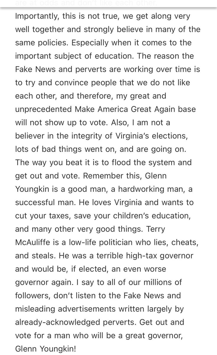 RSBNetwork's tweet image. Statement by Donald J. Trump, 45th President of the United States of America