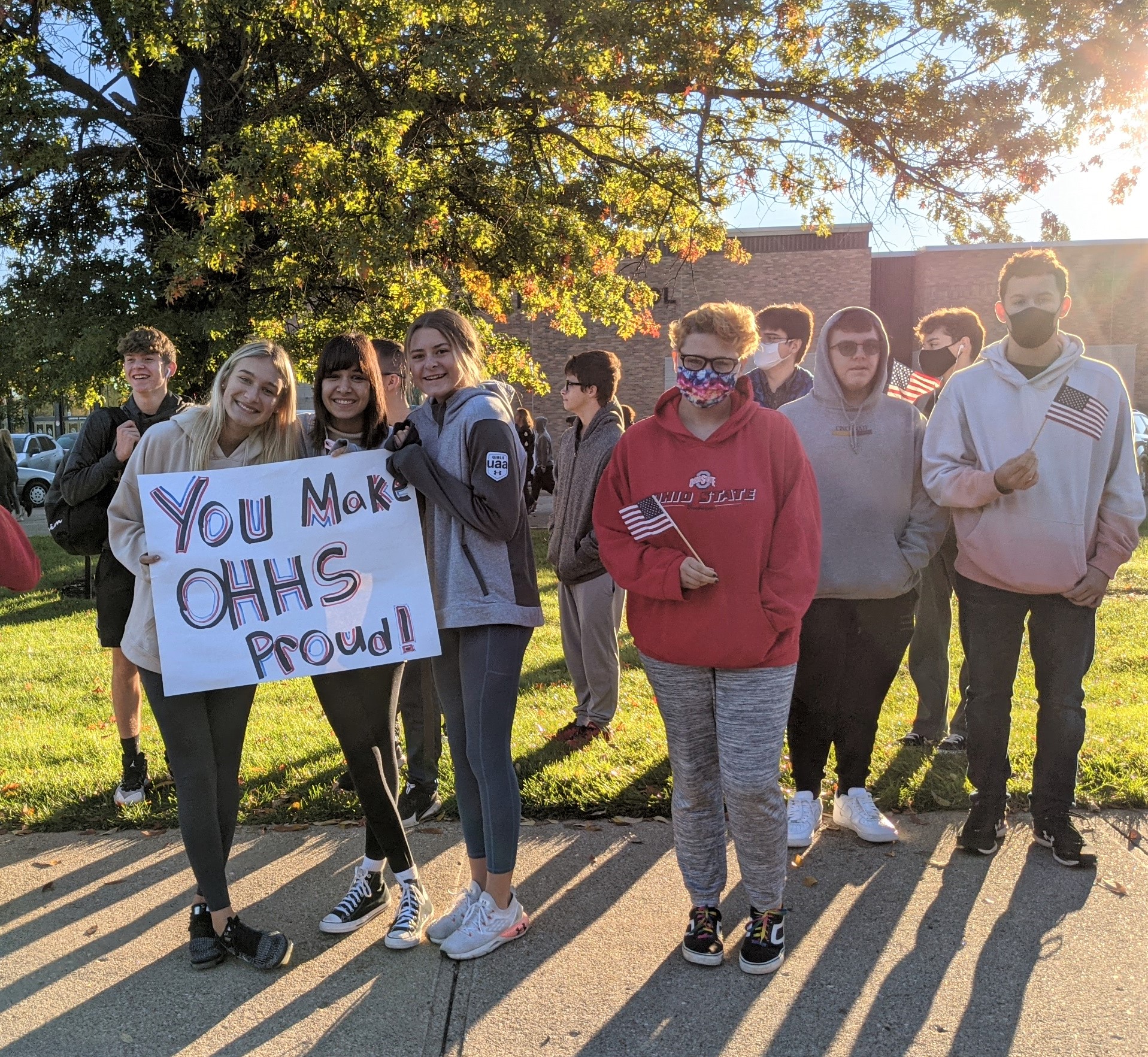 Oak Hills Schools on Twitter "A beautiful sight this morning at Oak Hills High School, where