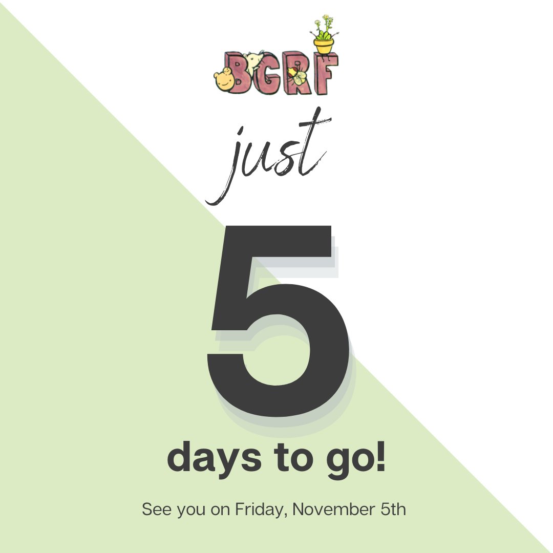 Hey BioGrads! There are only 5 more days to go until #BGRF2021. 🙌  
If you haven't already, register to ensure you have access to the Virtual Conference: docs.google.com/.../1FAIpQLSei…