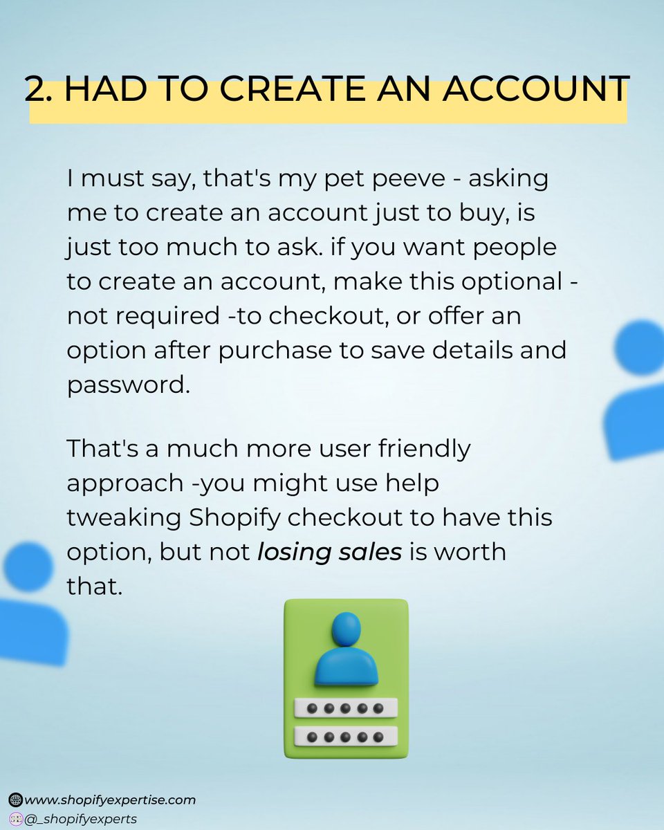 _shopifyexperts's tweet image. 3 Reason&apos;s Why People Abandon Carts

#ecommerce 
#ecommercewebsite