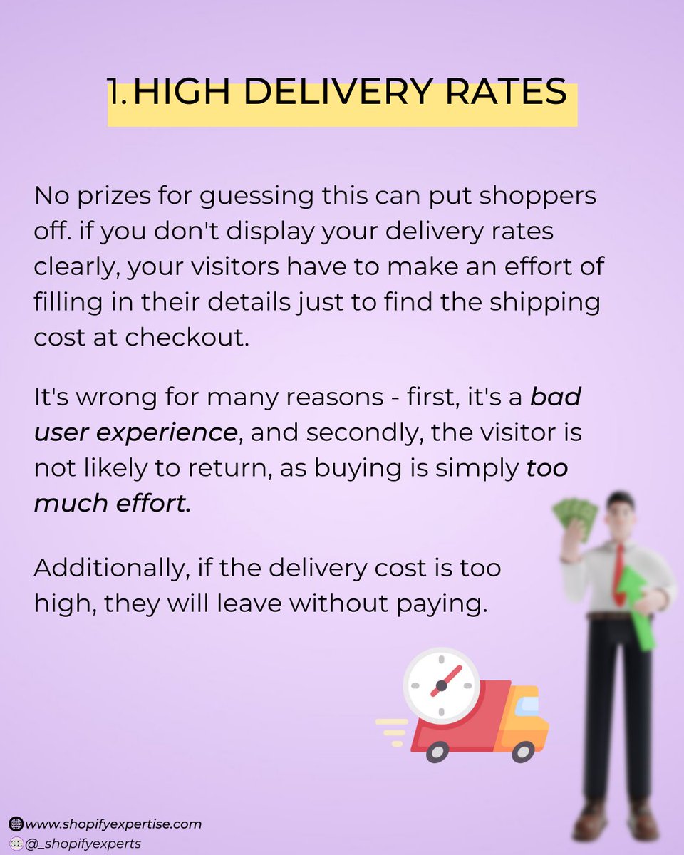 _shopifyexperts's tweet image. 3 Reason&apos;s Why People Abandon Carts

#ecommerce 
#ecommercewebsite