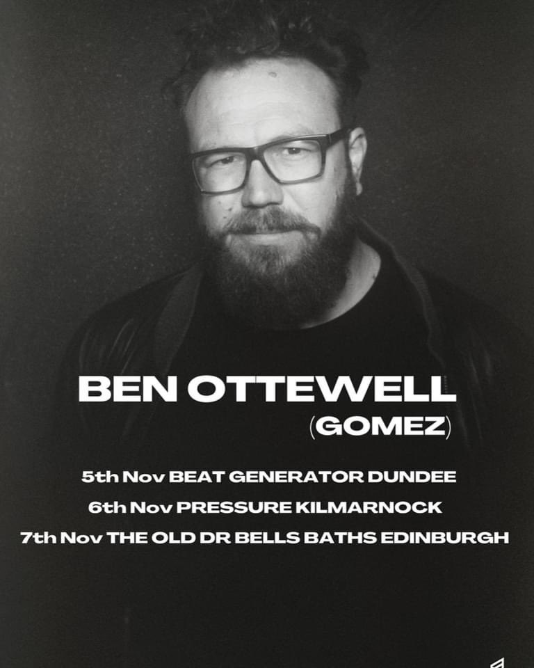 Pressurekillie's tweet photo. @ottewellben will be in Scotland this week.  Tickets are available from @skiddle https://t.co/eTRVCDSWKp