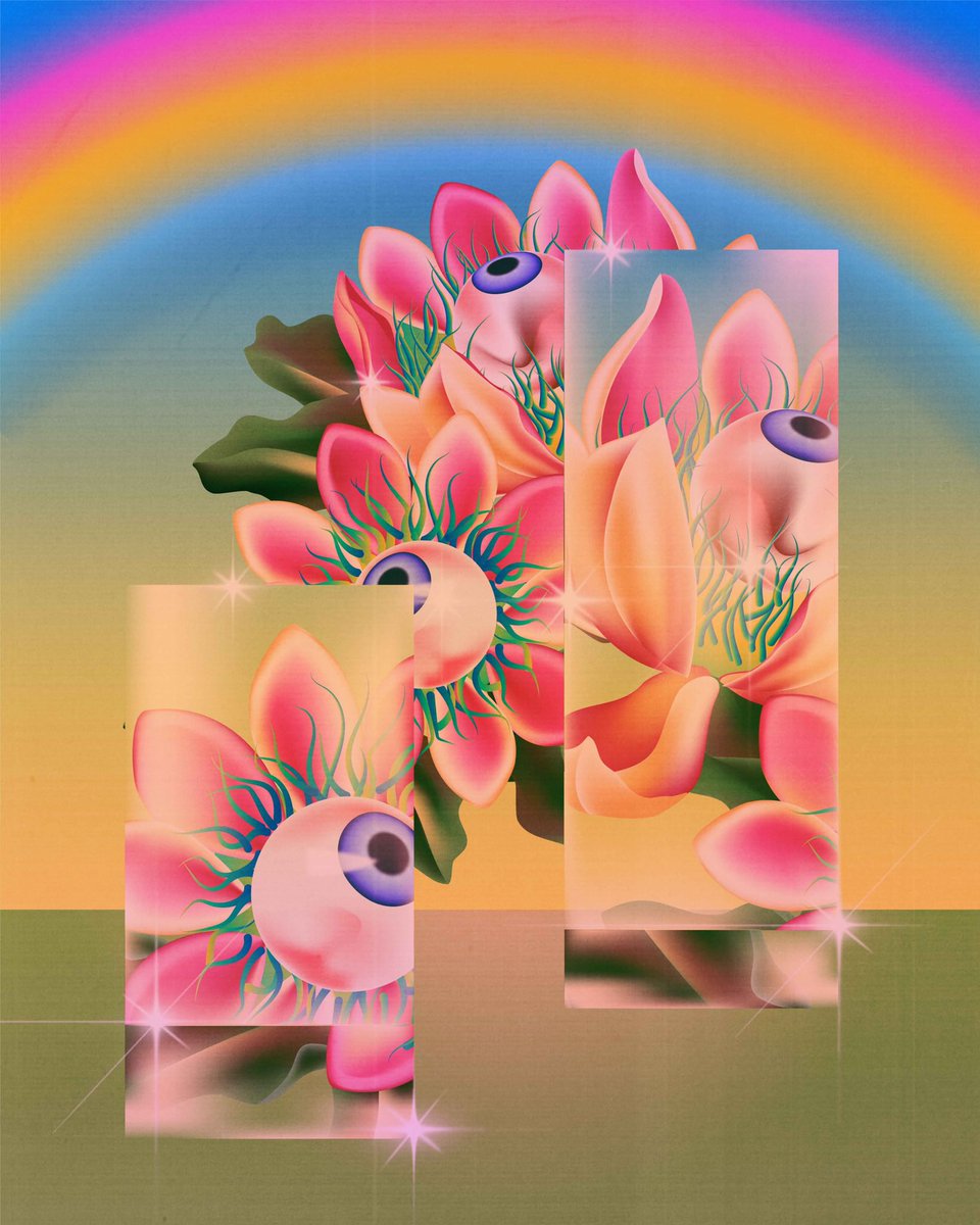 paulinaalmira's tweet photo. Concept for today's practice piece: refraction 🌈😵‍💫 https://t.co/do4XaKsTtb