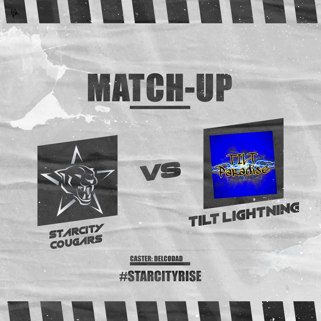 ThruTheRopesPod's tweet photo. 🚨GAMEDAY🚨
Starcity Cougars 🆚 Tilt Lighting
🕗 8:00PM EST
🎙 @DelcoDadTTV
#starcityrise🐾 https://t.co/YtgNsmSQ2D