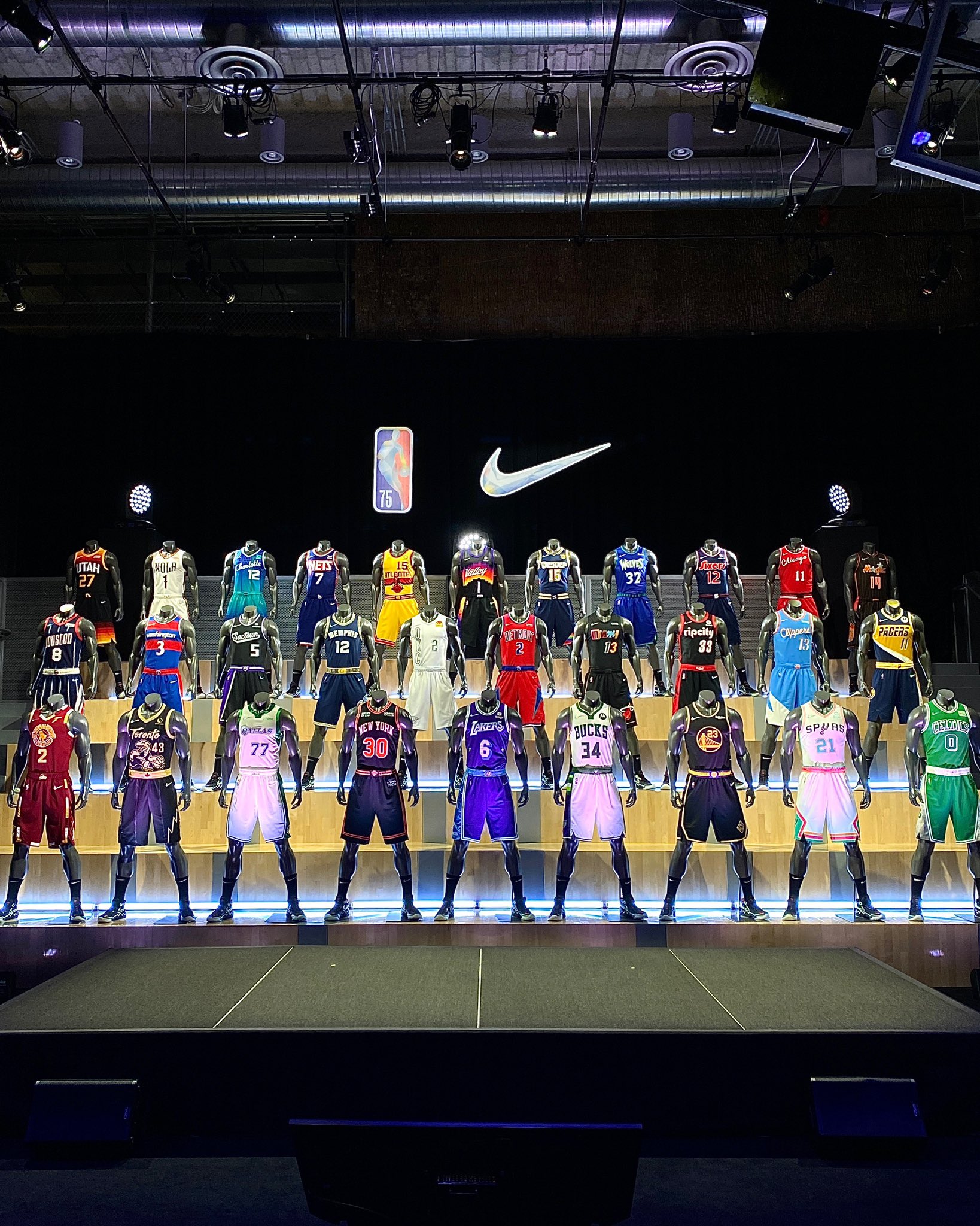 2021-22 Nike NBA City Edition uniform Photo Gallery