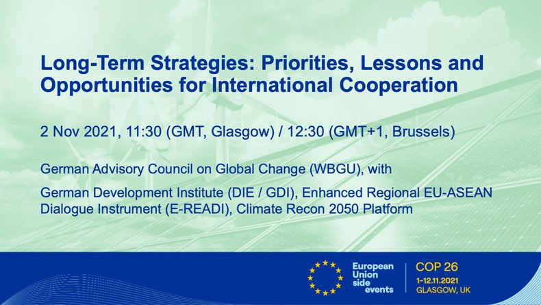 Climate Recon 2050 Project (@euclimatepolicy) on Twitter photo Tomorrow: Join us for #COP26 Side Event “Long-Term Strategies: Priorities, Lessons and Opportunities for International Cooperation”, co-hosted by Climate Recon 2050, <a href="/WBGU_Council/">WBGU_Council</a>, @DIE_GDI with inputs by <a href="/ASniegocki/">Aleksander Śniegocki</a>, moderated by <a href="/Matthias_Duwe/">Matthias Duwe @matthiasduwe.bsky.social</a>. More info:climatedialogue.eu/event/cop26-eu… Tomorrow: Join us for #COP26 Side Event “Long-Term Strategies: Priorities, Lessons and Opportunities for International Cooperation”, co-hosted by Climate Recon 2050, <a href="/WBGU_Council/">WBGU_Council</a>, @DIE_GDI with inputs by <a href="/ASniegocki/">Aleksander Śniegocki</a>, moderated by <a href="/Matthias_Duwe/">Matthias Duwe @matthiasduwe.bsky.social</a>. More info:climatedialogue.eu/event/cop26-eu…