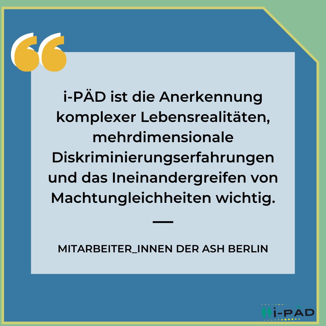 Kompetenzstelle intersektionale Pädagogik (i-PÄD) tweet media