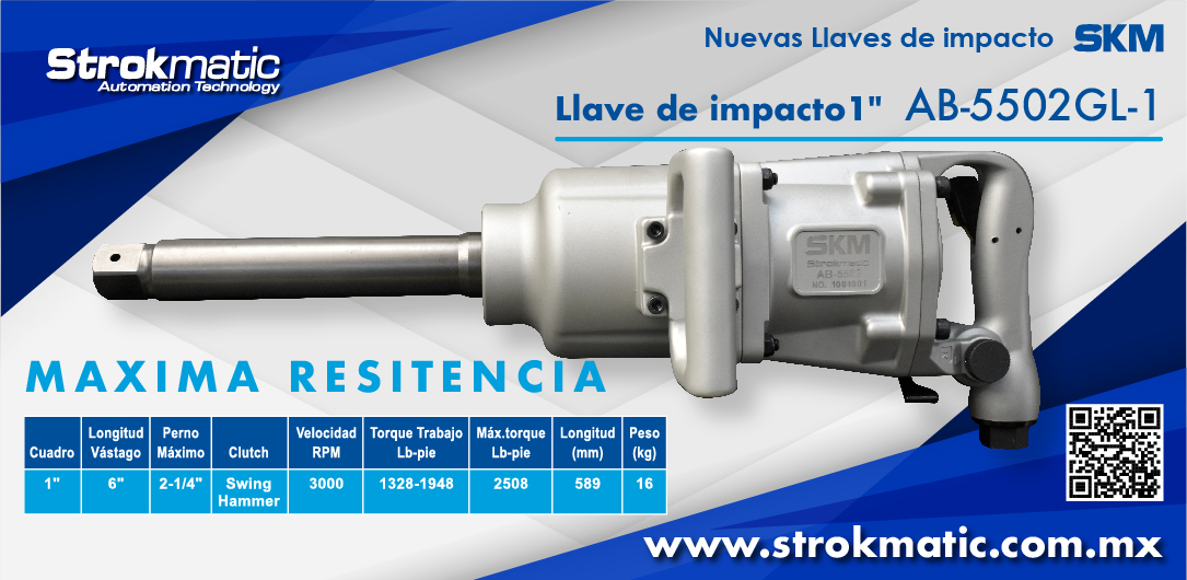 Strokmatic_MX's tweet photo. #MáximaResitencia 
El modelo AB-5502GL-1” es perfecta para trabajos rudos y constantes en la industria o en vehículos pesados...
https://t.co/8wObSKlSAu
#industriaautomotriz #strokmatic #automatización #SectorIndustrial #nuevosproductos #neumática https://t.co/hOvVpp8xrR