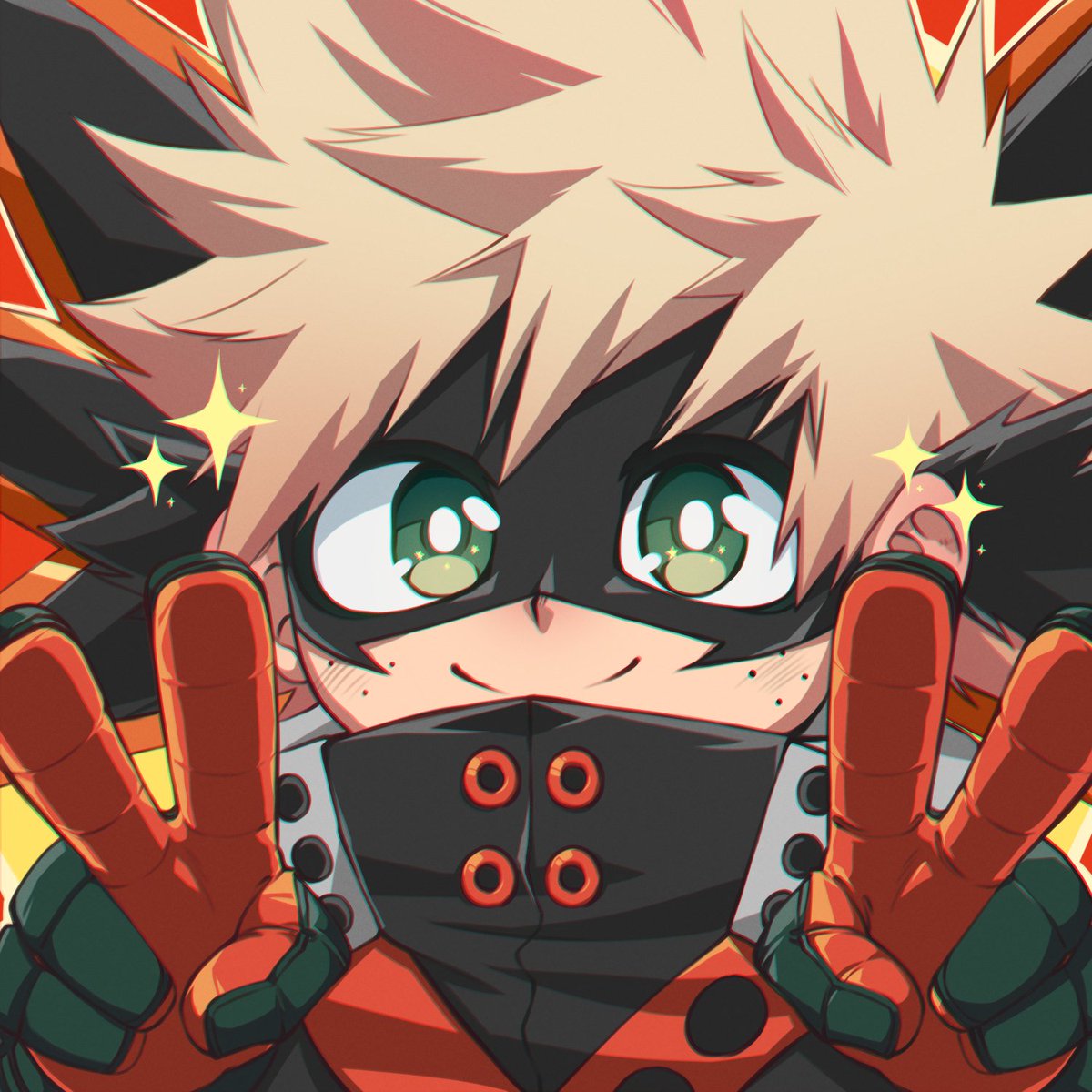 AHHHHHHHH look at my new PFP 🥺🥺🥺 it's baby Deku dressed as Kacchan  by <a href="/noctoyuki/">°❀ʸᵘᵏᶦܓ</a> 
Isn't this the cutest thing 😭💚💚