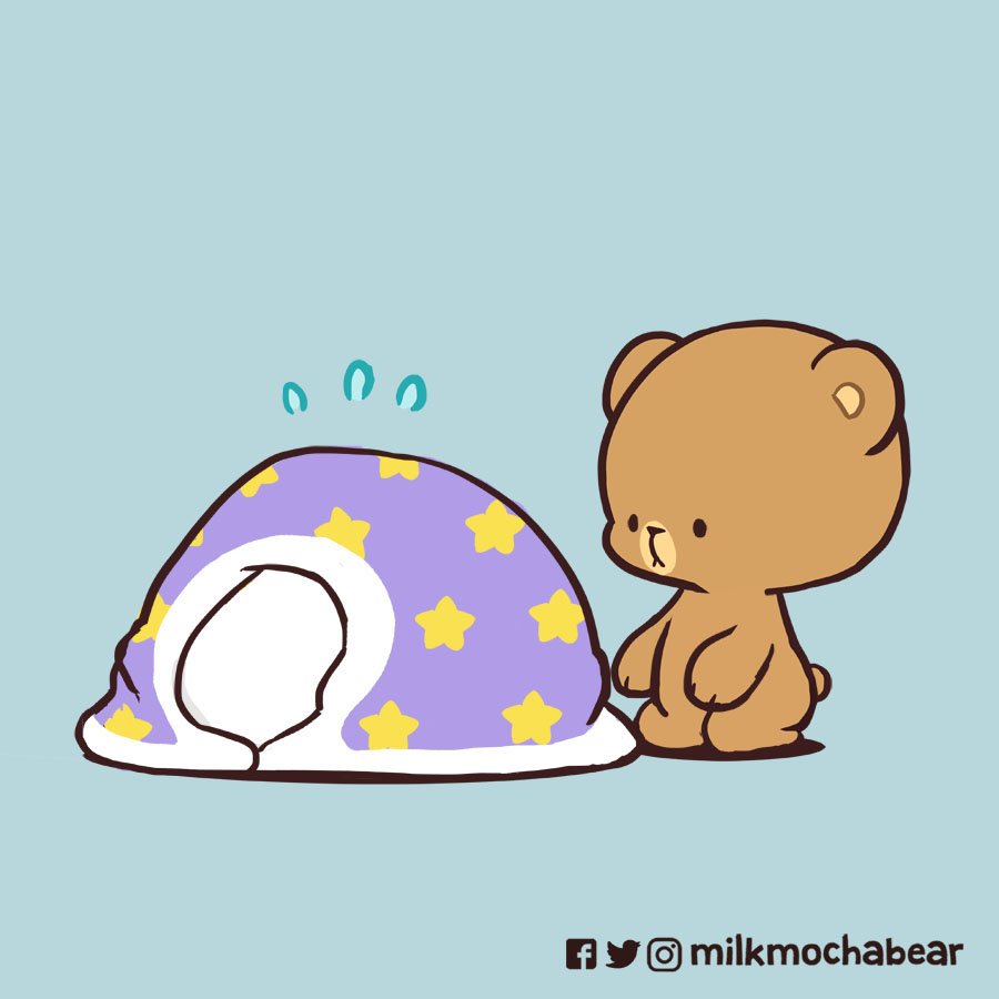 milkmochabear's tweet photo. Send help 🥺
---
Feel free to mention someone who will be there for you ❤

#milkmochabear
#milkandmocha https://t.co/FxhQ2wa4dD